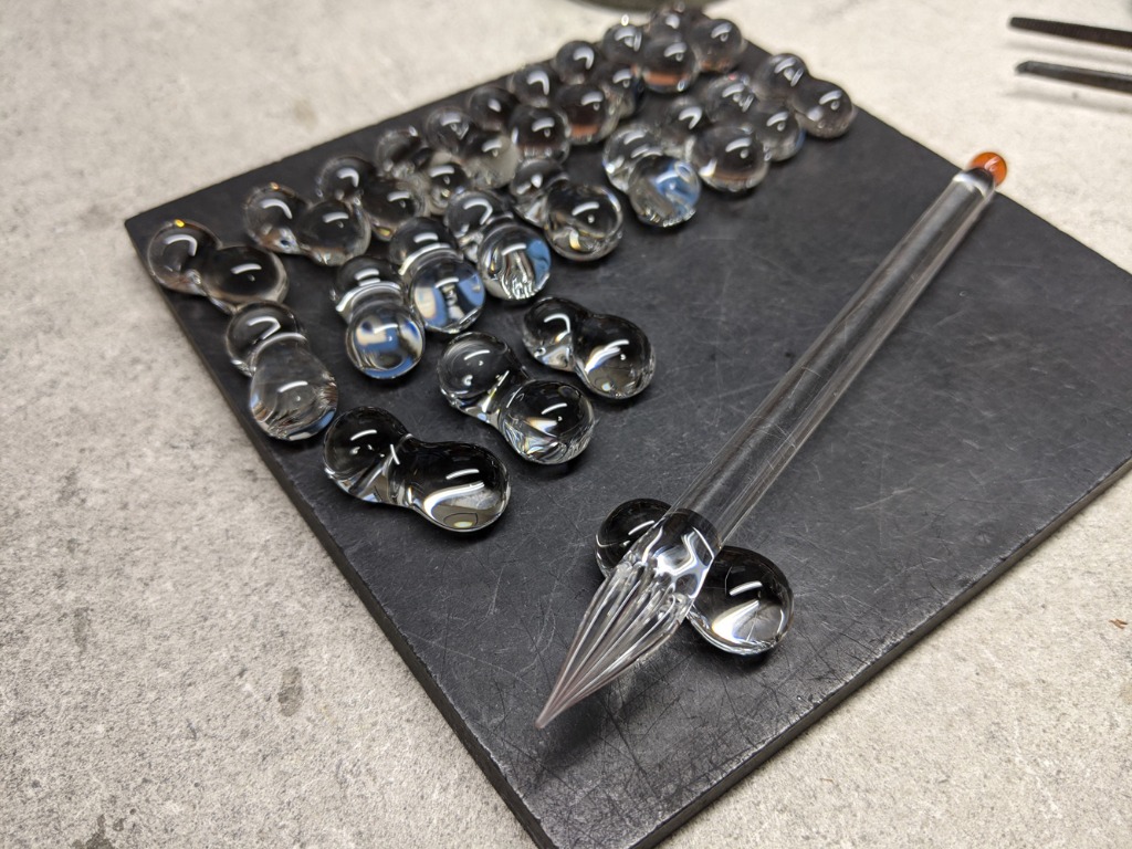 ガラスペン置き2